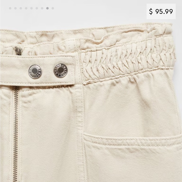 BNWT MANGO Highrise Tapered Jeans - Picture 8 of 9